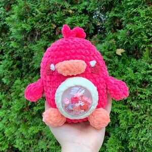 Starry Penguin Crochet Plush